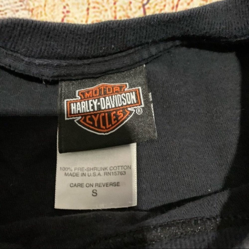 Harley Davidson Graphic Tee Size Small - Picture 2 of 8